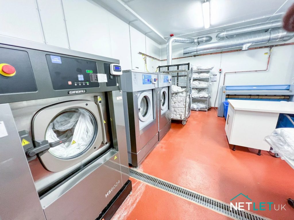 hotel laundry service premises